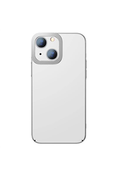 Baseus Case compatible with Apple iPhone 13, Fashion design, Silver