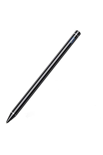 SOHO Graphical Touch Pen, 1.4 mm tip, USB charging, LED, compatible with Android and iOS, Black
