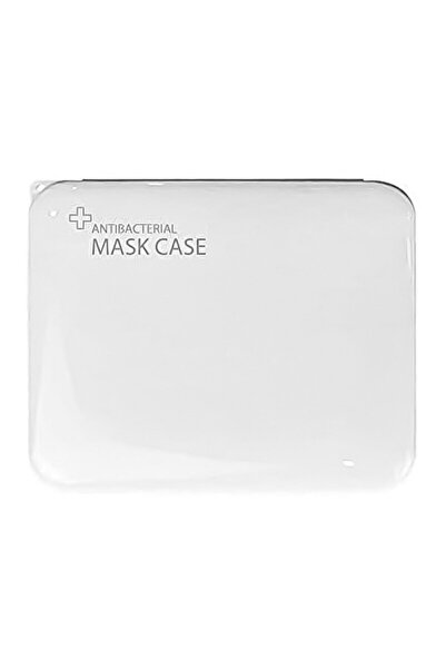 Bibilel Portable storage box for facial mask protection, plastic, White, BBL1849