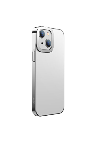 Baseus Case compatible with Apple iPhone 13, Fashion design, Silver