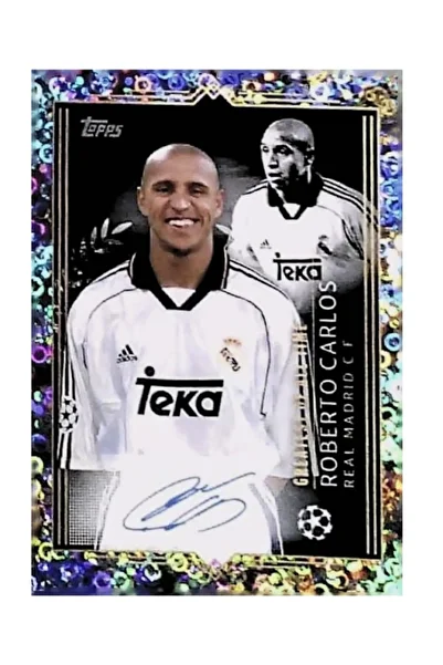 Topps Roberto Carlos Sticker