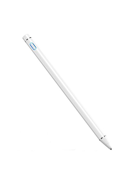 SOHO Creion Touch Pen grafic, varf 1.4 mm, incarcare USB, LED, compatibil cu Android si iOS, Alb