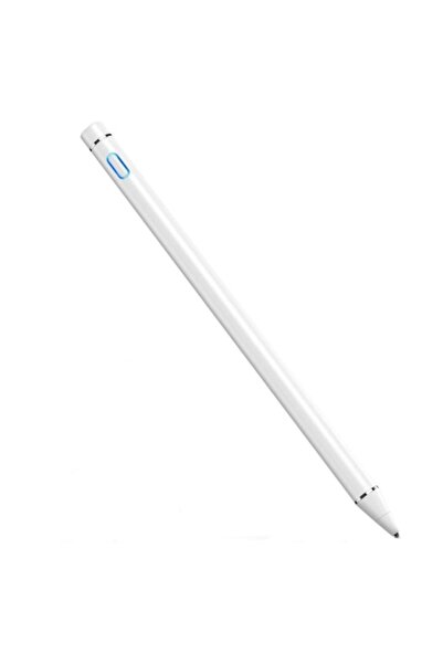 SOHO Creion Touch Pen grafic, varf 1.4 mm, incarcare USB, LED, compatibil cu Android si iOS, Alb
