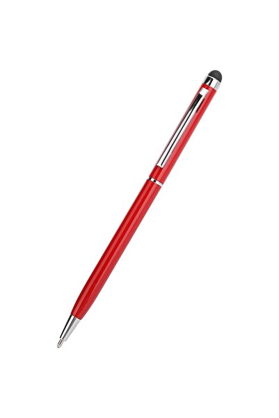 Bibilel Stylus Pen Executive for Tablet, Phone, or Laptop with Touch Screen, Red