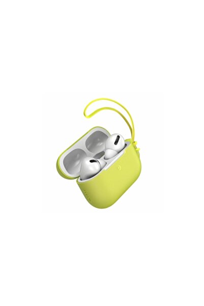 Baseus Protective Case for Apple AirPods Pro, lanyard included, Yellow