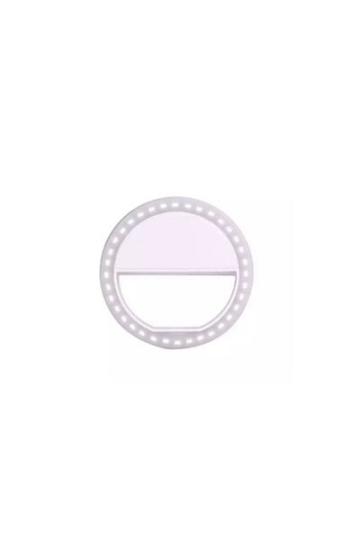 SOHO Flash for lighting with 3 intensity levels, for phone, 8.5 cm, White