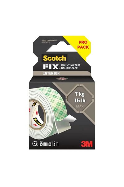 3M Scotch Heavy Duty Mounting Tape (2.5 x 127 cm)