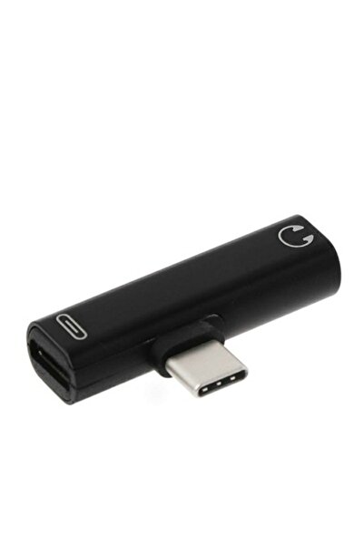 Bibilel Adaptor 2 în 1, căști și încărcător, USB tip C, Jack 3,5 mm, splitter...