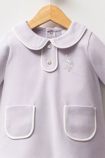 U.S. Polo Assn. U.S. Polo Assn Baby Girl Purple Dress
