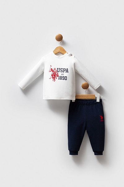 U.S. Polo Assn. U.S. Polo Assn Baby Boy Multi-Color Baby Sets