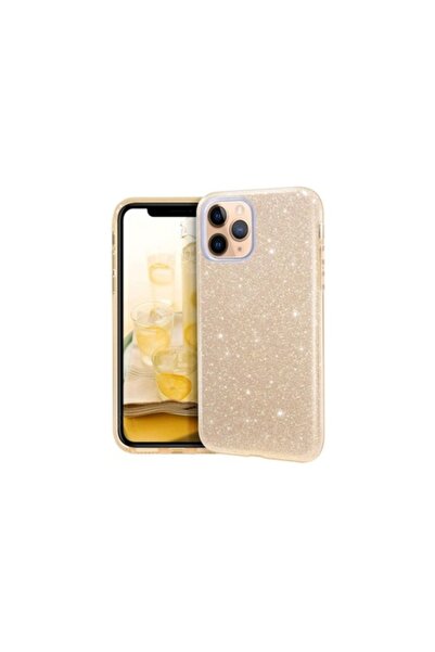 SOHO Carcasă de protecție pentru iPhone 13 Pro, TPU, sclipici auriu