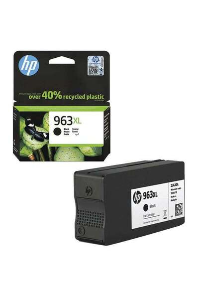HP خرطوشة الحبر الأصلية 963XL باللون الأسود