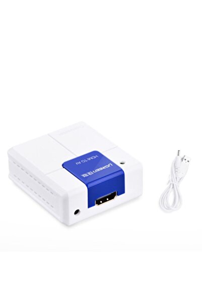 SOHO Convertor video HDMI la 3RCA, High Quality, Alb