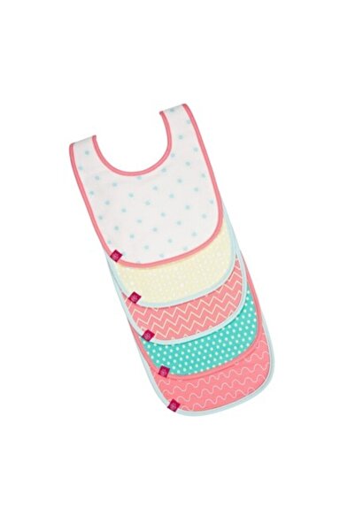 Lassig Σετ 5 Bavete Protectie Bebelusi, Lassig, Bumbac, 3-18 luni, Imprimeuri...