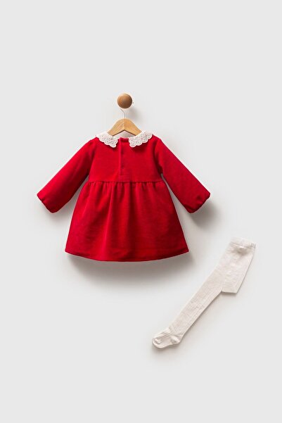 U.S. Polo Assn. U.S. Polo Assn Baby Girl Red Dress