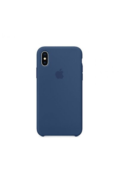 Bibilel Carcasă de protecție spate cu logo Apple pentru iPhone X, silicon, al...