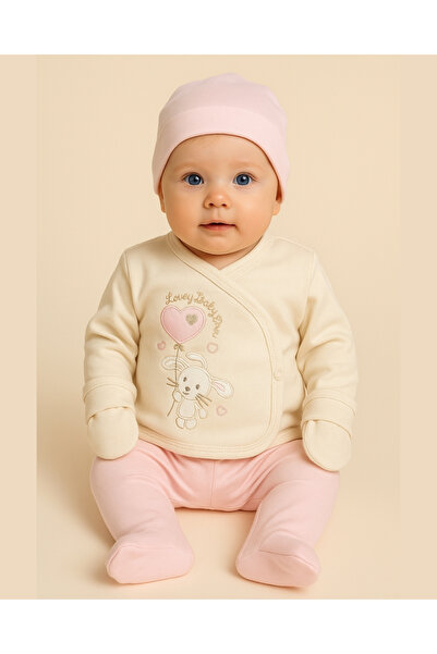 Juuta طقم ملابس داخلية للفتيات الصغيرات من Lovely Bunny مكون من 5 قطع – وردي ...