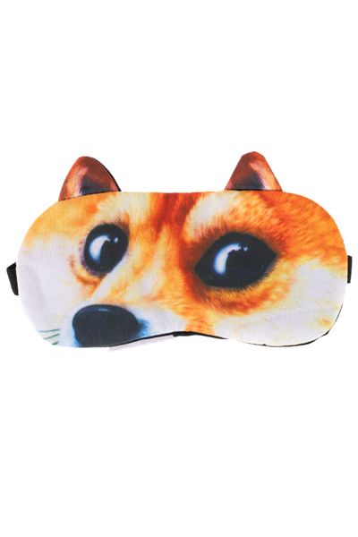 OEM Μάσκα ύπνου, Πλαστική, 18x10 cm, Πολύχρωμη
