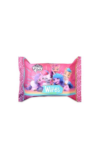 NEVADA مناديل ماي ليتل بوني للأطفال من هاسبرو HASBRO MY LITTLE PONY مبللة برائحة منعشة 20منديل