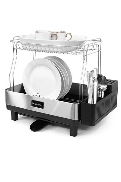 Lacasamio Stainless Steel Drain Dishrack