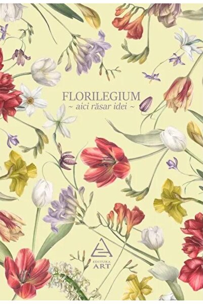 Editura Art Florilegium agenda galbena. Aici rasar idei