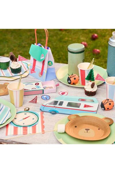 Meri Meri - Striped Cups - 8 Pieces