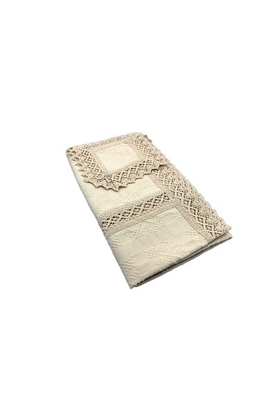 Nicoratex Rectangle Cream Tablecloth 110×60 cm