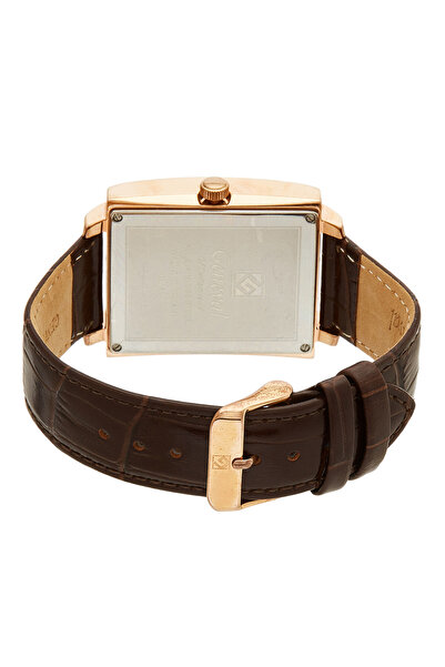 GENEVAL Men's Leather Analog Wrist Watch GL141ROO