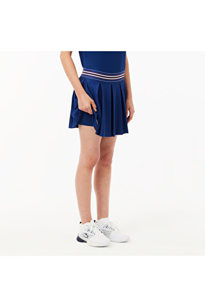 Lacoste Kadın Tenis Pileli Lacivert Etek