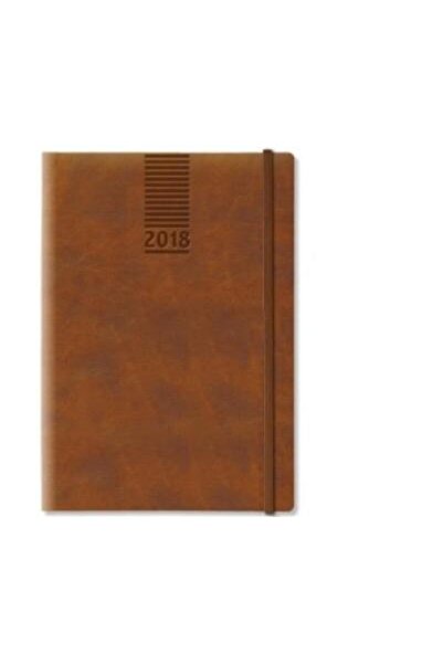 Herlitz Agenda A5 zilnica si saptamanala, Flex, Maro