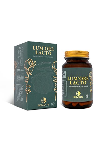 Biovante İlaç Sanayi Kozmetik Lumore Lacto 60 kapsül