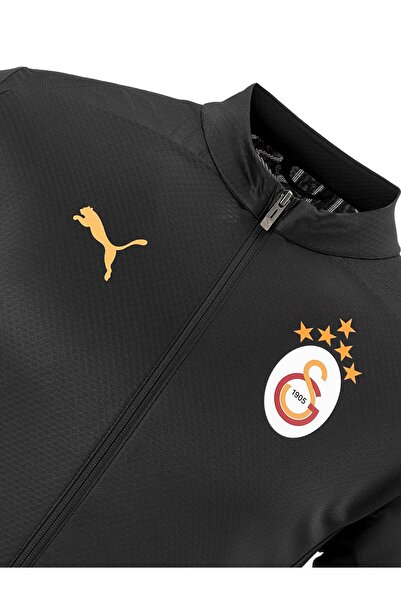 Galatasaray Licensed Puma a Team Training Black Jacket