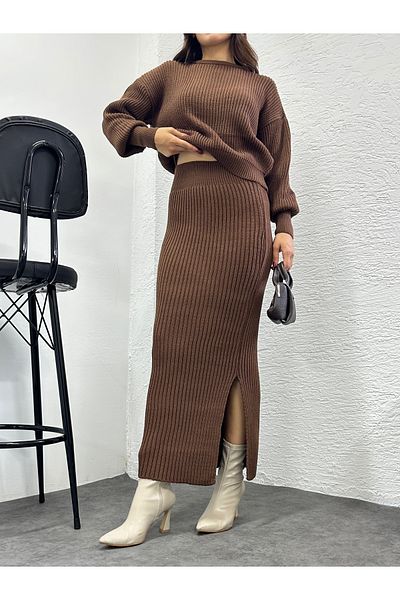 ikomteks Thessaloniki Knitted Double Set