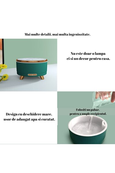 OEM Ultrasonic Essential Oil Diffuser with Ambient Lights, 500 ml