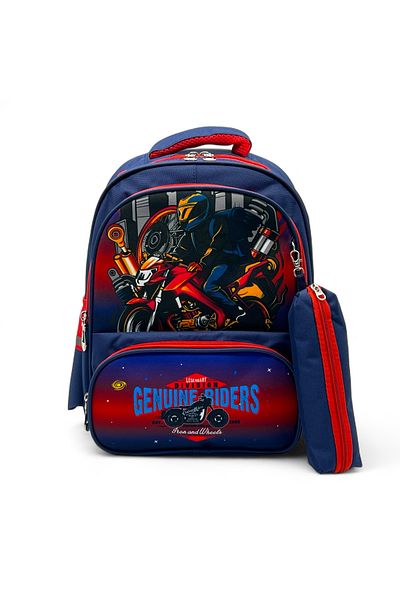 Shihon Boys' 2-piece 14-inch school backpack