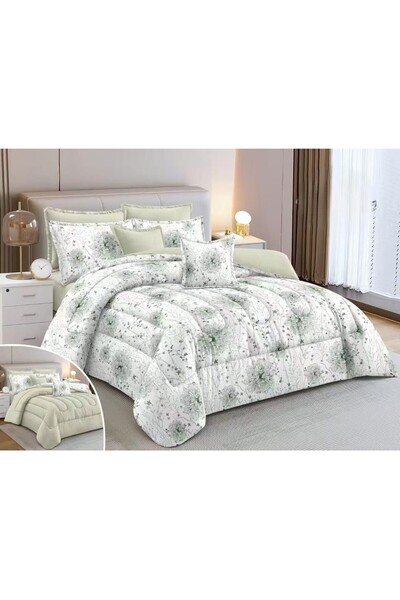 RedRosa Luxurious double bed sheet, printed, made of microfiber, size 240*260 cm