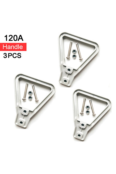 Choice5 مقبض 120 أمبير، 3 قطع، 50 أمبير، 120 أمبير، 175 أمبير، 350 أمبير، قطب مزدوج مع موصل طاقة نحاسي، ملحقات يدوية