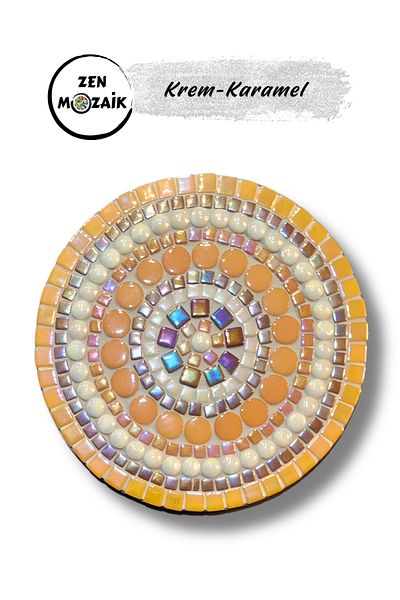 Zen Mozaik Mandala Mosaic DIY Set – Create Miracles with Your Creativity!
