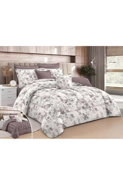 RedRosa Luxurious double bed sheet, printed, made of microfiber, size 240*260 cm
