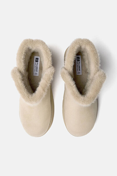 Pull & Bear Kürklü platform bot