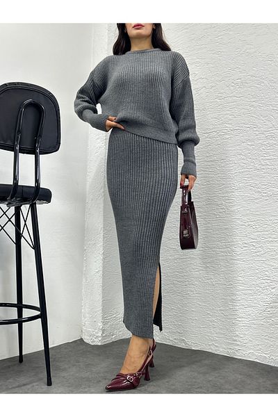 ikomteks Thessaloniki Knitted Double Set
