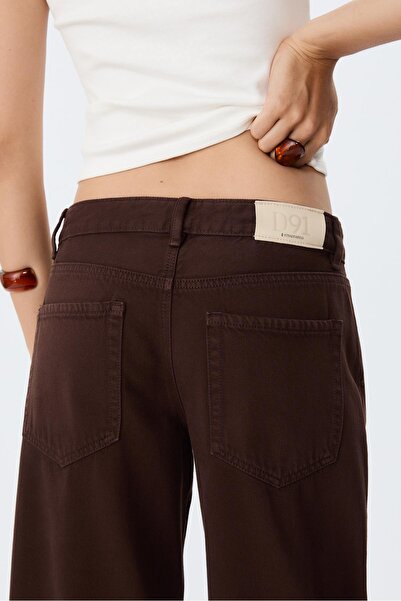 Stradivarius D91 Low wide-leg jeans