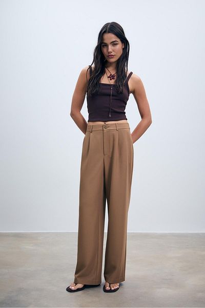 Stradivarius Smart straight-leg trousers