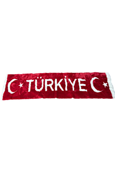 YGT Türkiye Yazılı Peluş Göğüslük Pandizod Örtüsü 160x40cm