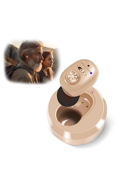SOHO In-Ear Hearing Aid, Sound Amplifier, Compact Design, Nude