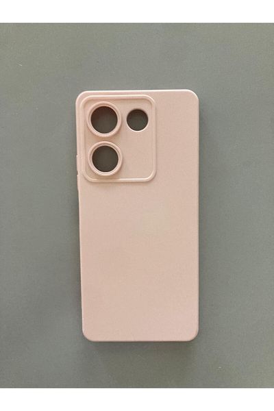 Newon Tecno Camon 20 Pro Powder Pink Inner Velvet Silicone Phone Case(Ck6N and Ck7N)