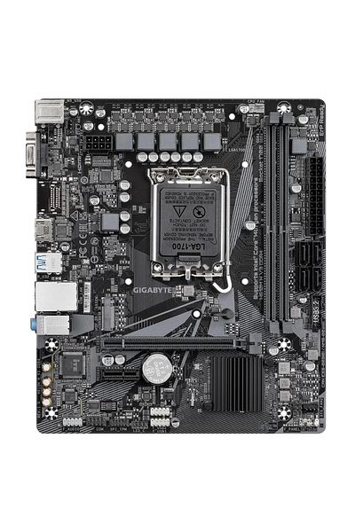 Gigabyte H610M H V3 Ddr4 Intel H610 Socket 1700 Ddr4 3200Mhz Matx Gaming Motherboard