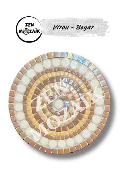 Zen Mozaik Mandala Mosaic DIY Set – Create Miracles with Your Creativity!
