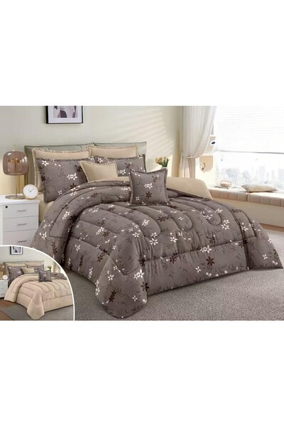 RedRosa Luxurious double bed sheet, printed, made of microfiber, size 240*260 cm