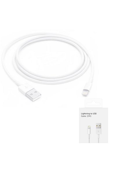 SOHO Fast Speed USB-A to Lightning Cable, Compatible with iPhone, 2m, R60, Silicone, Apple A1510 MD819ZM/